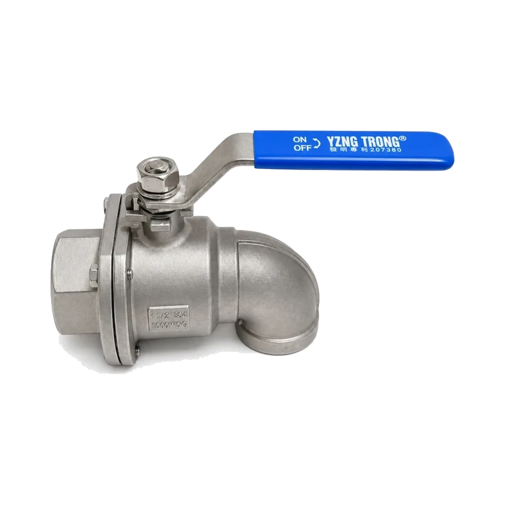 90° 彎頭型球塞閥(排料/分裝)